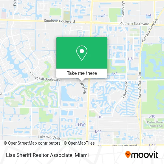 Lisa Sheriff   Realtor Associate map