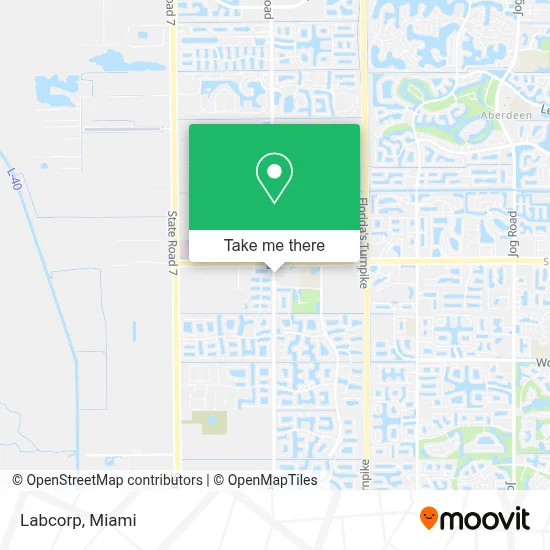 Labcorp map