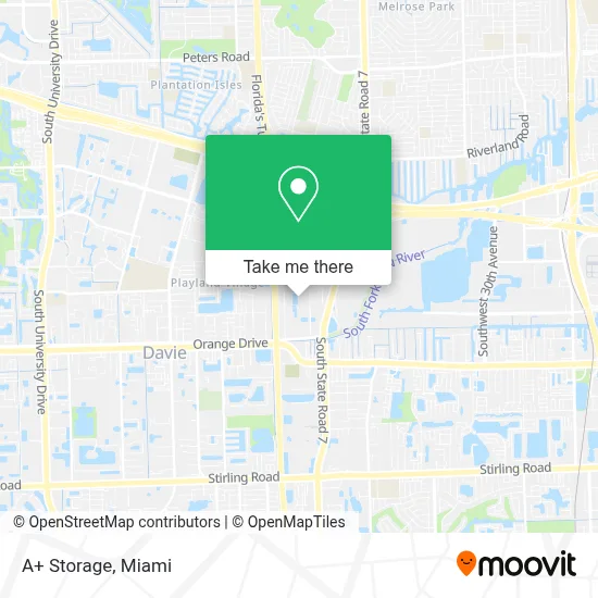 A+ Storage map