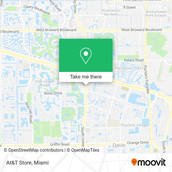 At&T Store map