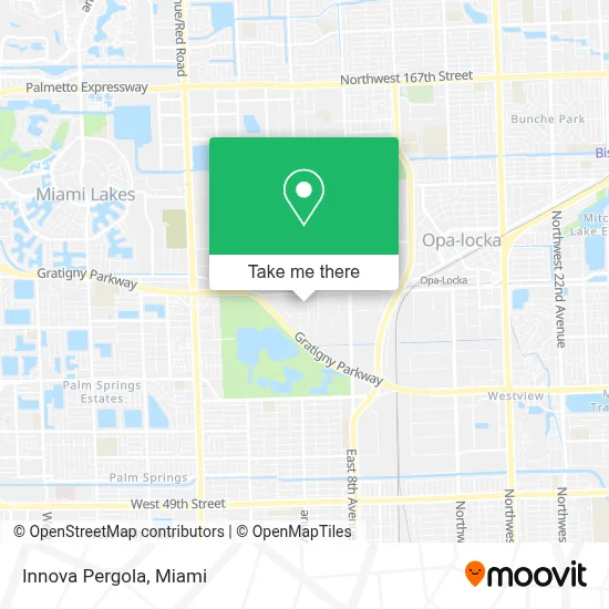 Innova Pergola map