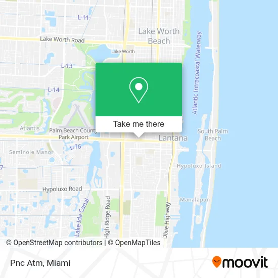 Pnc Atm map