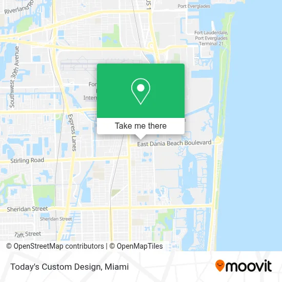 Today's Custom Design map