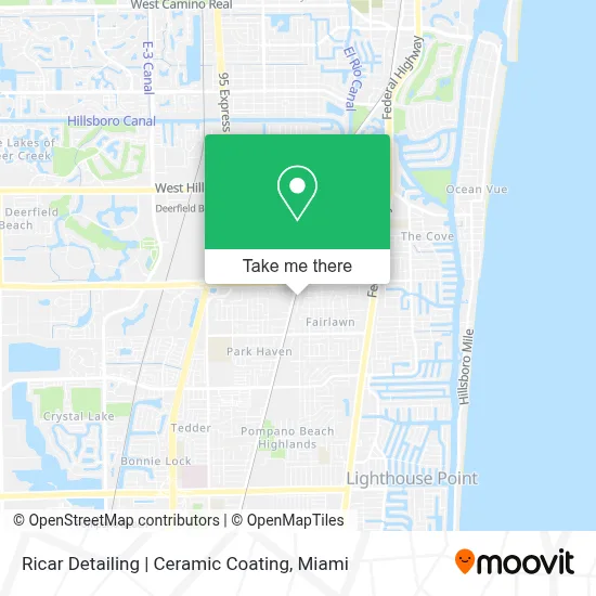 Ricar Detailing | Ceramic Coating map