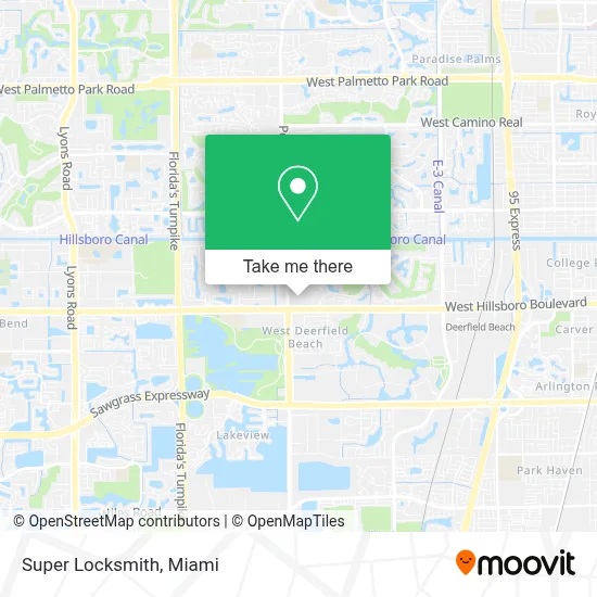 Super Locksmith map