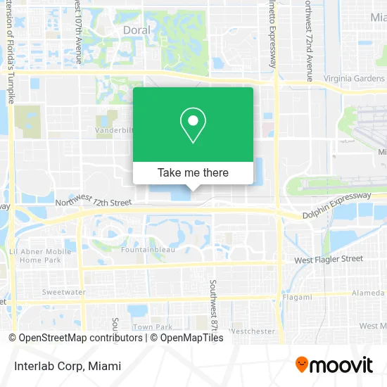 Interlab Corp map
