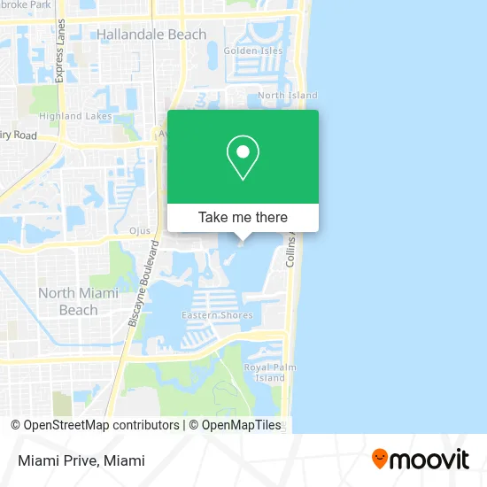 Miami Prive map
