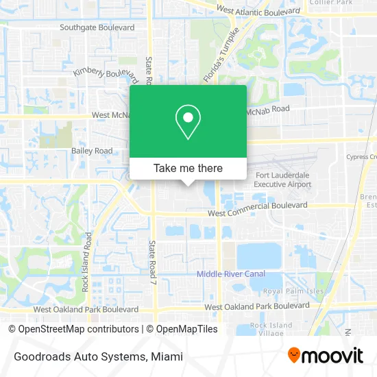 Goodroads Auto Systems map