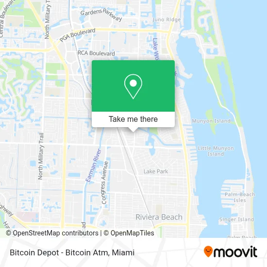 Bitcoin Depot - Bitcoin Atm map