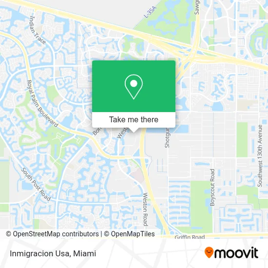 Inmigracion Usa map