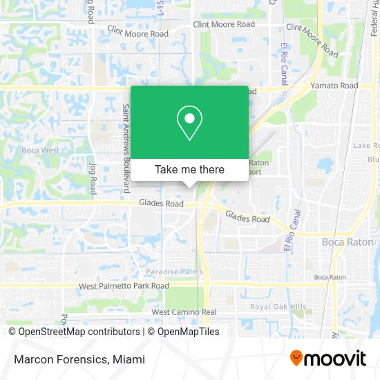 Marcon Forensics map