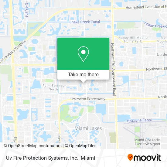 Uv Fire Protection Systems, Inc. map
