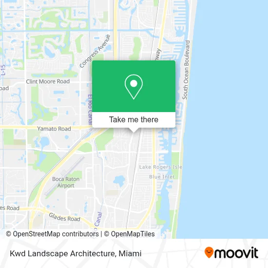 Kwd Landscape Architecture map
