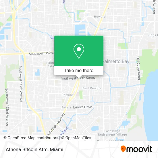 Athena Bitcoin Atm map