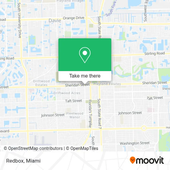 Redbox map