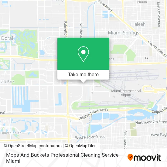 Mops And Buckets Professional Cleaning Service map
