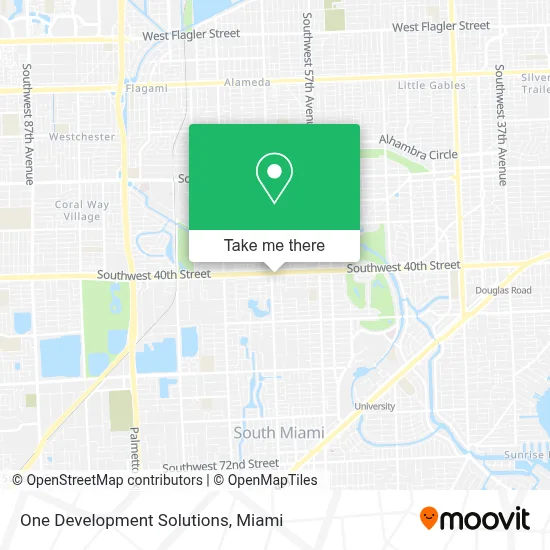 One Development Solutions map