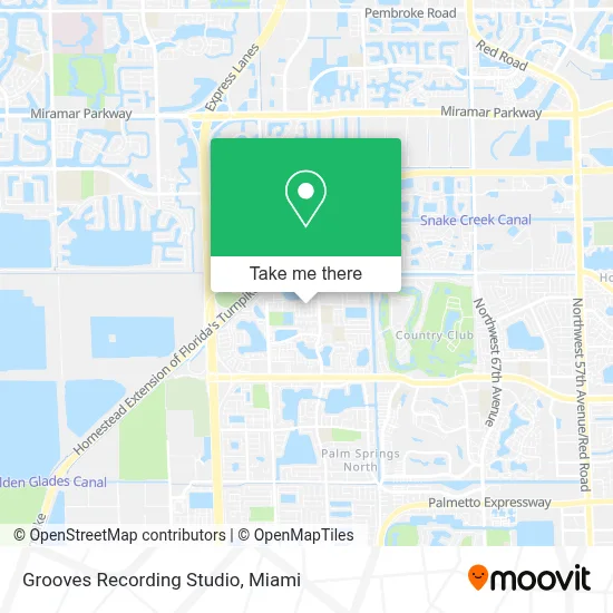 Grooves Recording Studio map
