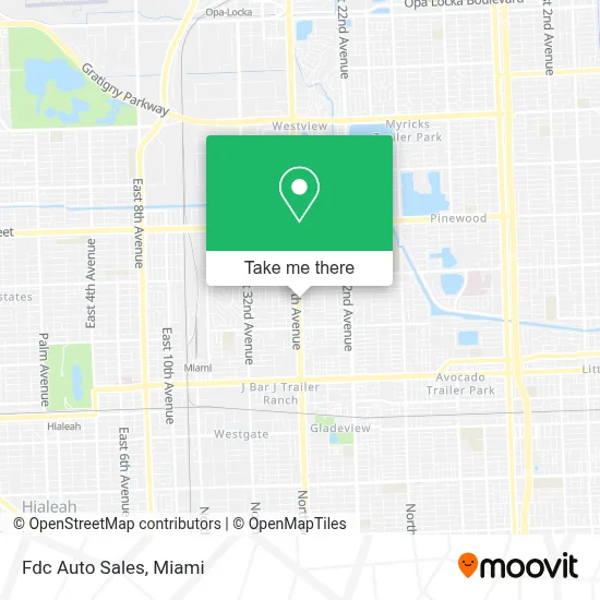 Fdc Auto Sales map