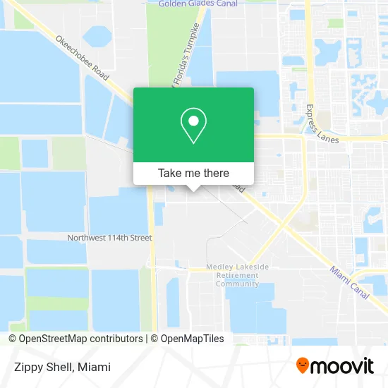 Zippy Shell map
