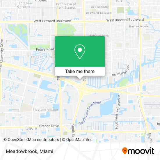 Meadowbrook map