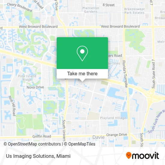 Us Imaging Solutions map