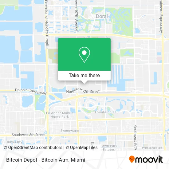 Bitcoin Depot - Bitcoin Atm map
