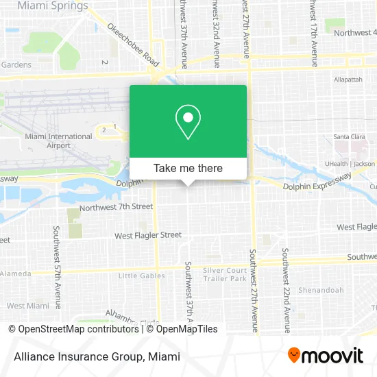 Alliance Insurance Group map