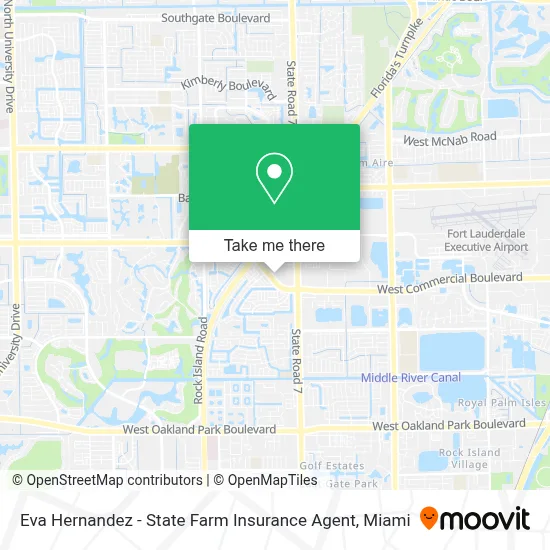 Eva Hernandez - State Farm Insurance Agent map