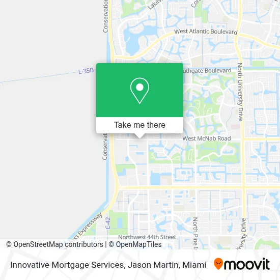 Innovative Mortgage Services, Jason Martin map