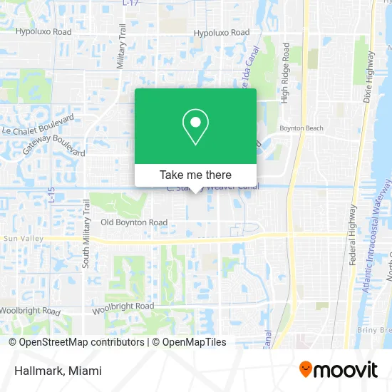 Hallmark map