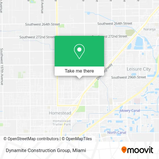 Dynamite Construction Group map