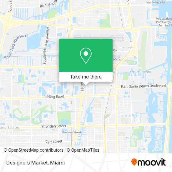 Designers Market map