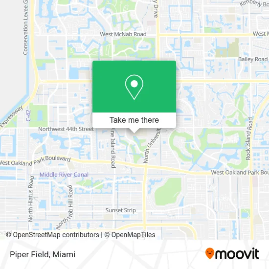Piper Field map