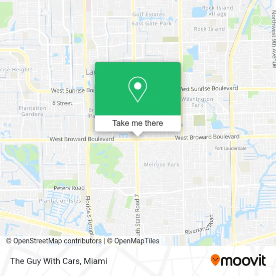 The Guy With Cars map