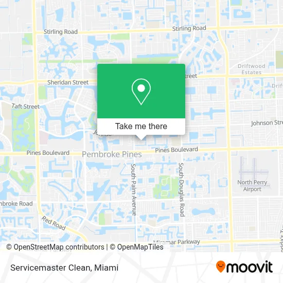 Servicemaster Clean map