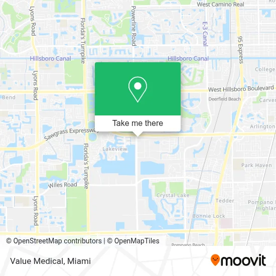 Value Medical map