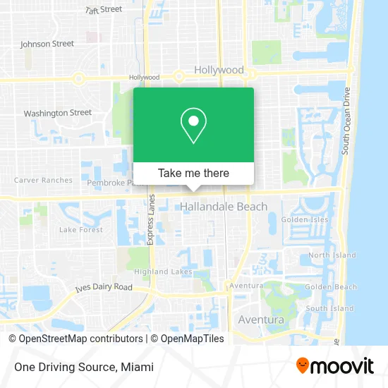 One Driving Source map