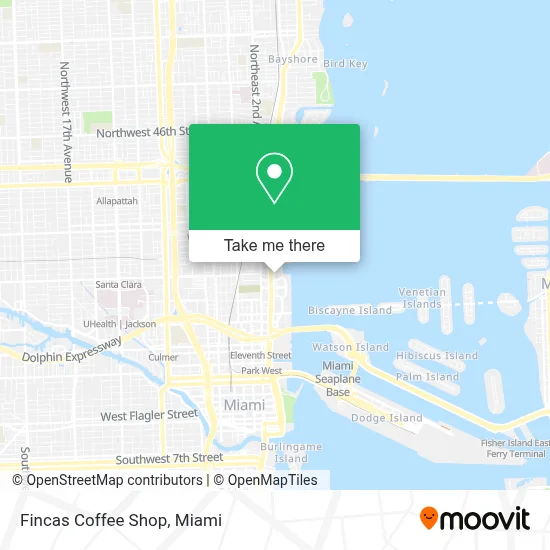 Fincas Coffee Shop map