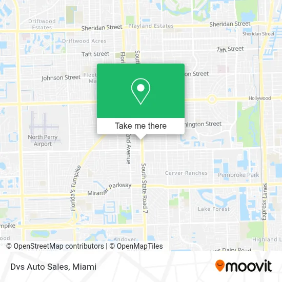 Dvs Auto Sales map