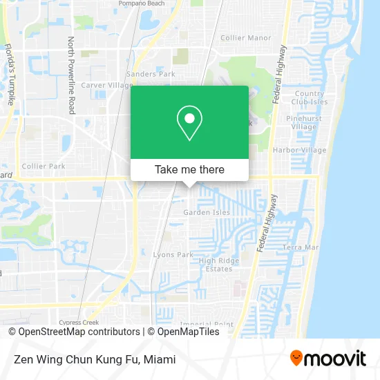 Zen Wing Chun Kung Fu map