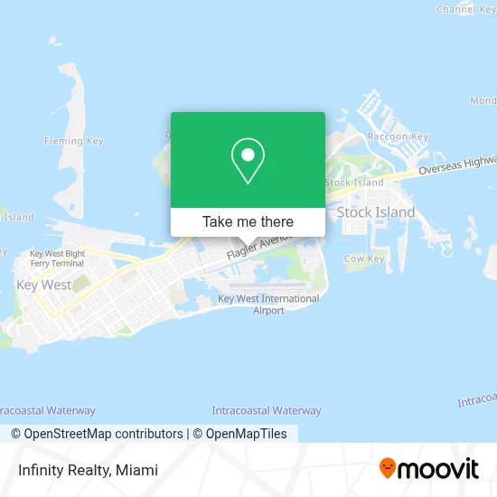 Infinity Realty map