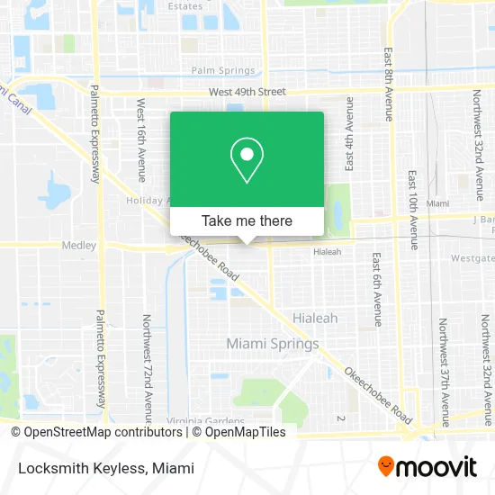 Locksmith Keyless map