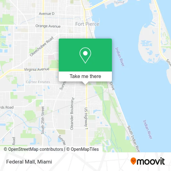 Federal Mall map