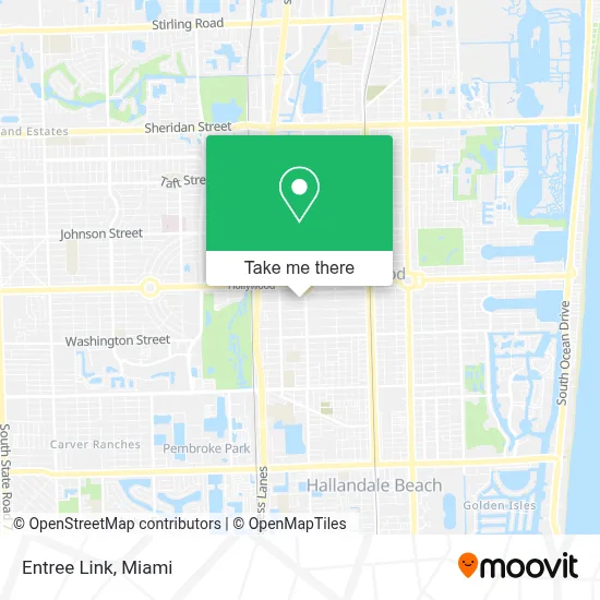 Entree Link map