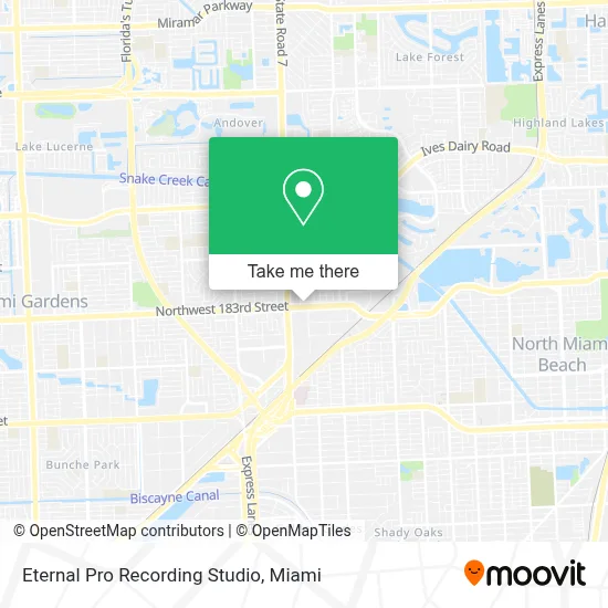 Eternal Pro Recording Studio map