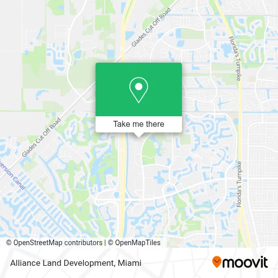 Alliance Land Development map