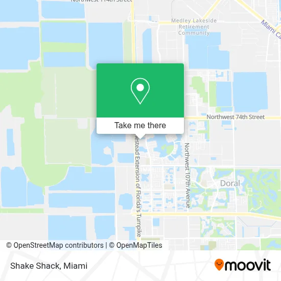 Shake Shack map