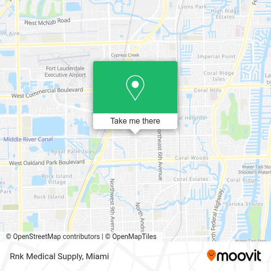 Rnk Medical Supply map