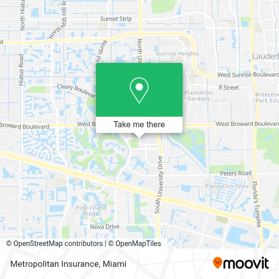 Metropolitan Insurance map